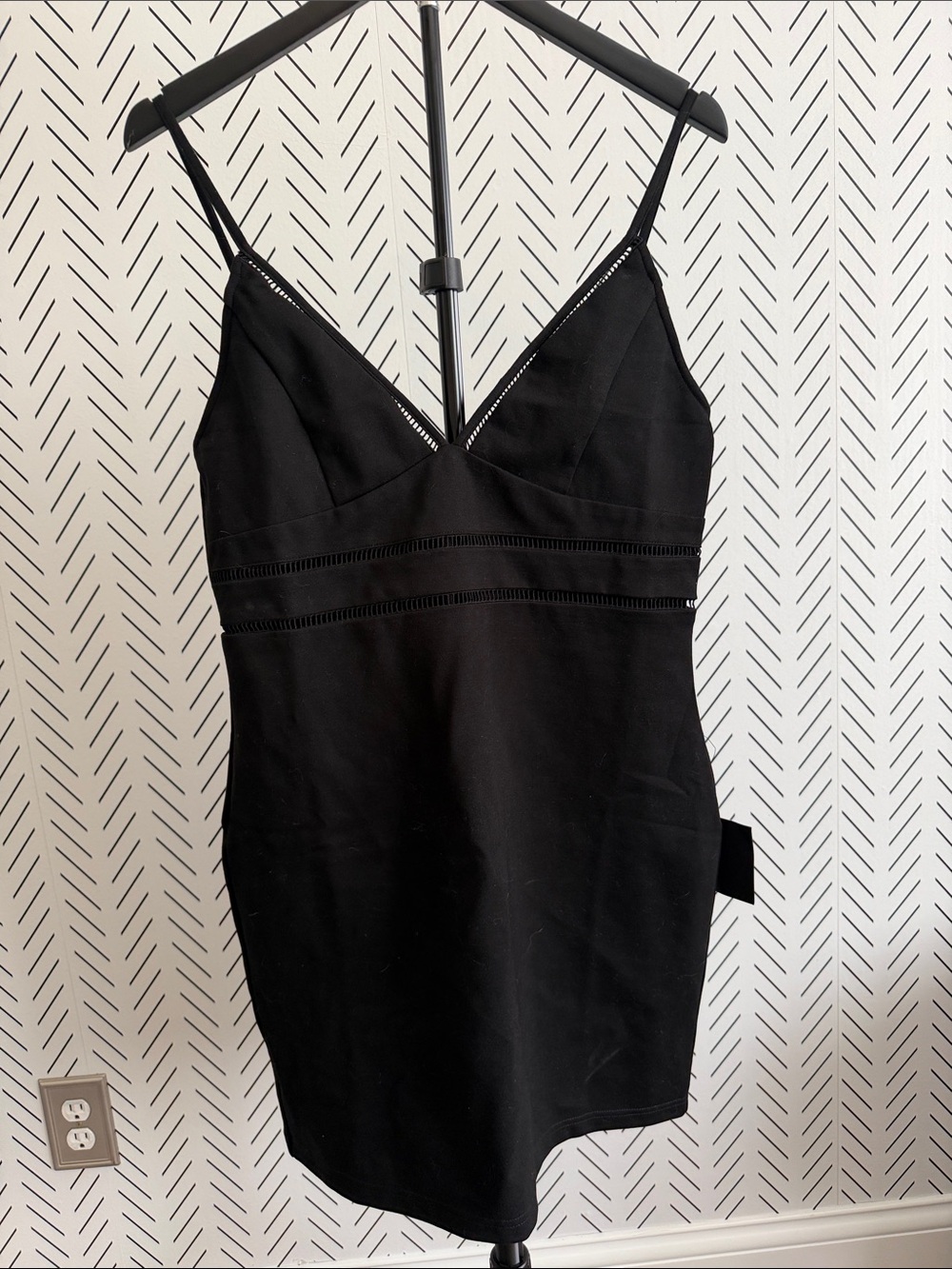 Black Spaghetti Strap Slip Dress - Lulus